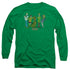 SCOOBY DOO/SCOOBY GANG - L/S ADULT 18/1 - KELLY GREEN
