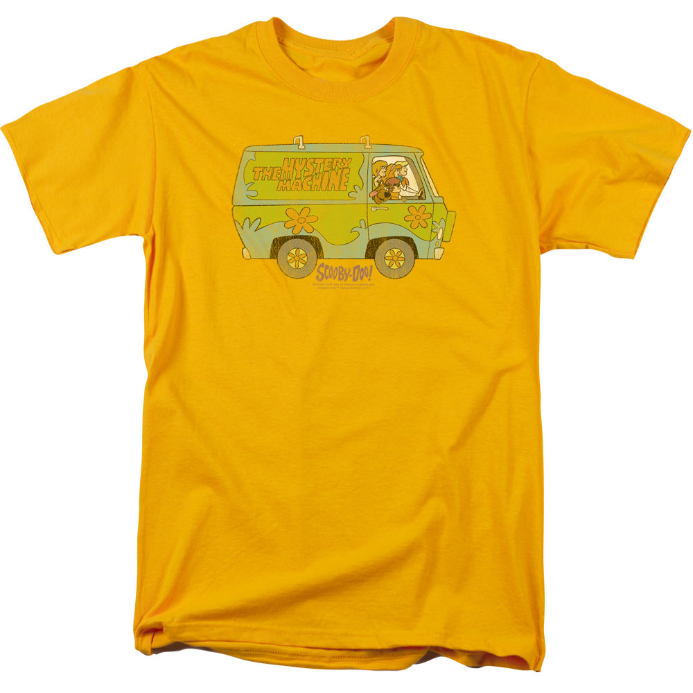 SCOOBY DOO/THE MYSTERY MACHINE - S/S ADULT 18/1 - GOLD