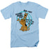 SCOOBY DOO/QUOTED - S/S ADULT 18/1 - LIGHT BLUE