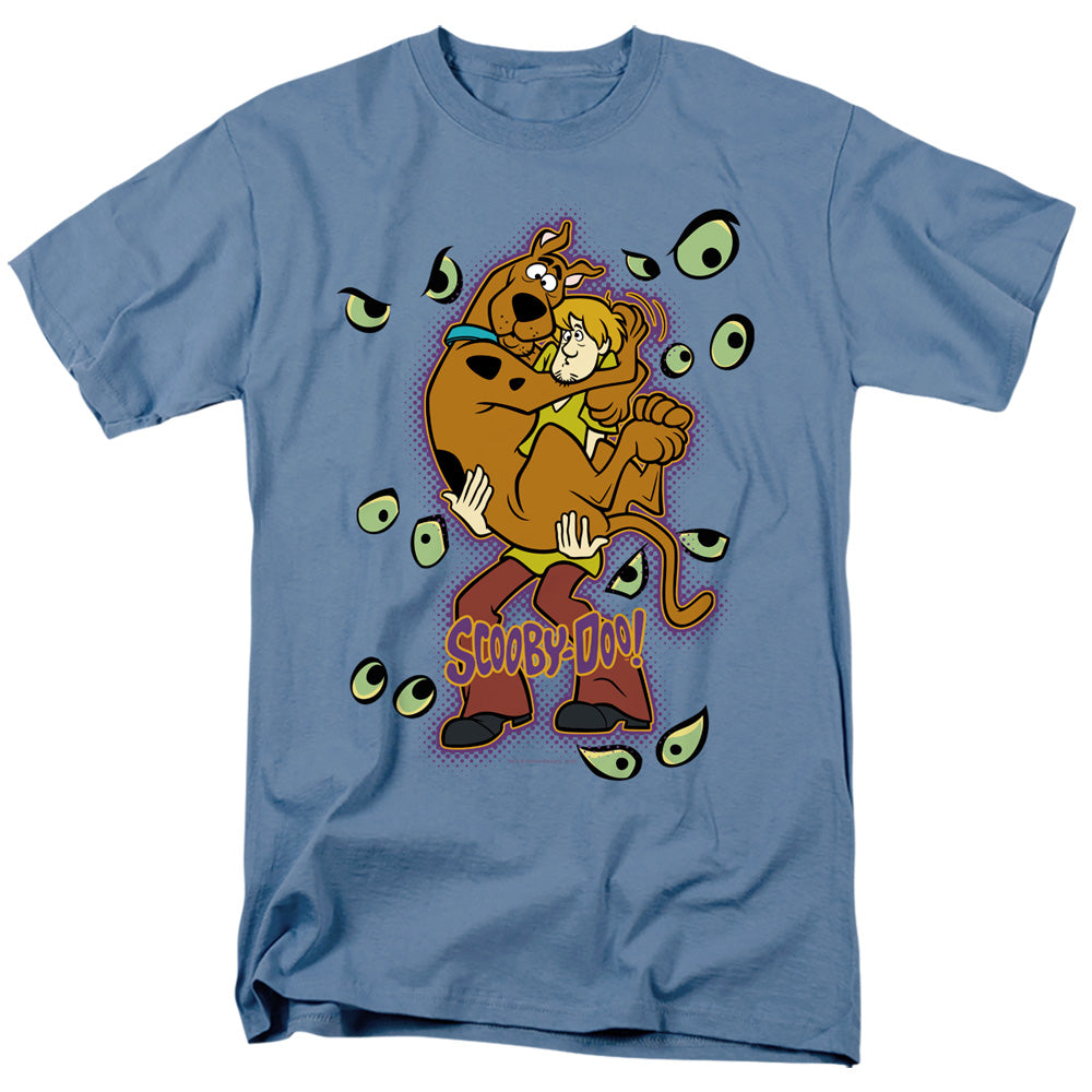 SCOOBY DOO/BEING WATCHED - S/S ADULT 18/1 - CHARCOAL