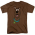 SCOOBY DOO/SCOOBY DOO - S/S ADULT 18/1 - COFFEE