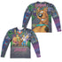 SCOOBY DOO/AMUSEMENT PARK (FRONT/BACK PRINT) - L/S ADULT POLY CREW  - MULTI