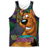SCOOBY DOO/BIG DOG (FRONT/BACK PRINT) - ADULT POLY TANK TOP - MULTI