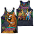 SCOOBY DOO/BIG DOG (FRONT/BACK PRINT) - ADULT POLY TANK TOP - MULTI