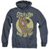 SCOOBY DOO/WHERE ARE YOU - ADULT HEATHER HOODIE - NAVY