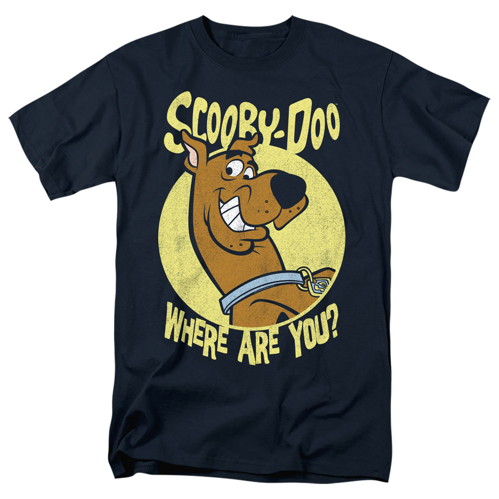 SCOOBY DOO/WHERE ARE YOU - S/S ADULT 18/1 - NAVY