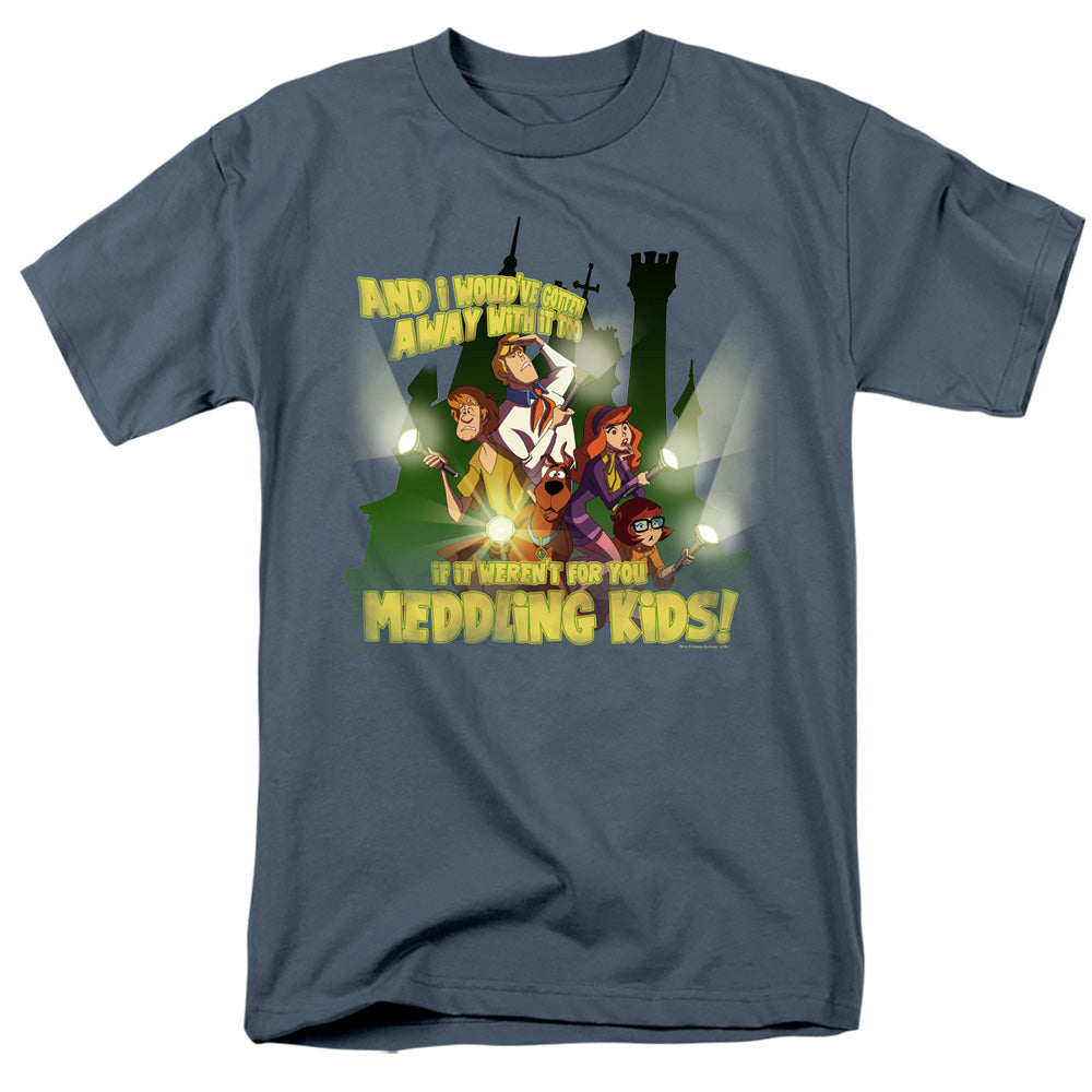 SCOOBY DOO/WOULDVE GOTTEN AWAY WITH - S/S ADULT 18/1 - SLATE