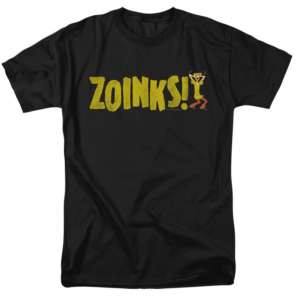 SCOOBY DOO/ZOINKS - S/S ADULT 18/1 - BLACK