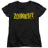 SCOOBY DOO/ZOINKS - S/S WOMENS TEE - BLACK