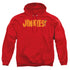 SCOOBY DOO/JINKIES - ADULT PULLOVER HOODIE - RED