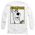 SCOOBY DOO/SCOOBY SQUARE - L/S ADULT 18/1 - WHITE