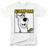 SCOOBY DOO/SCOOBY SQUARE - S/S ADULT 18/1 - WHITE