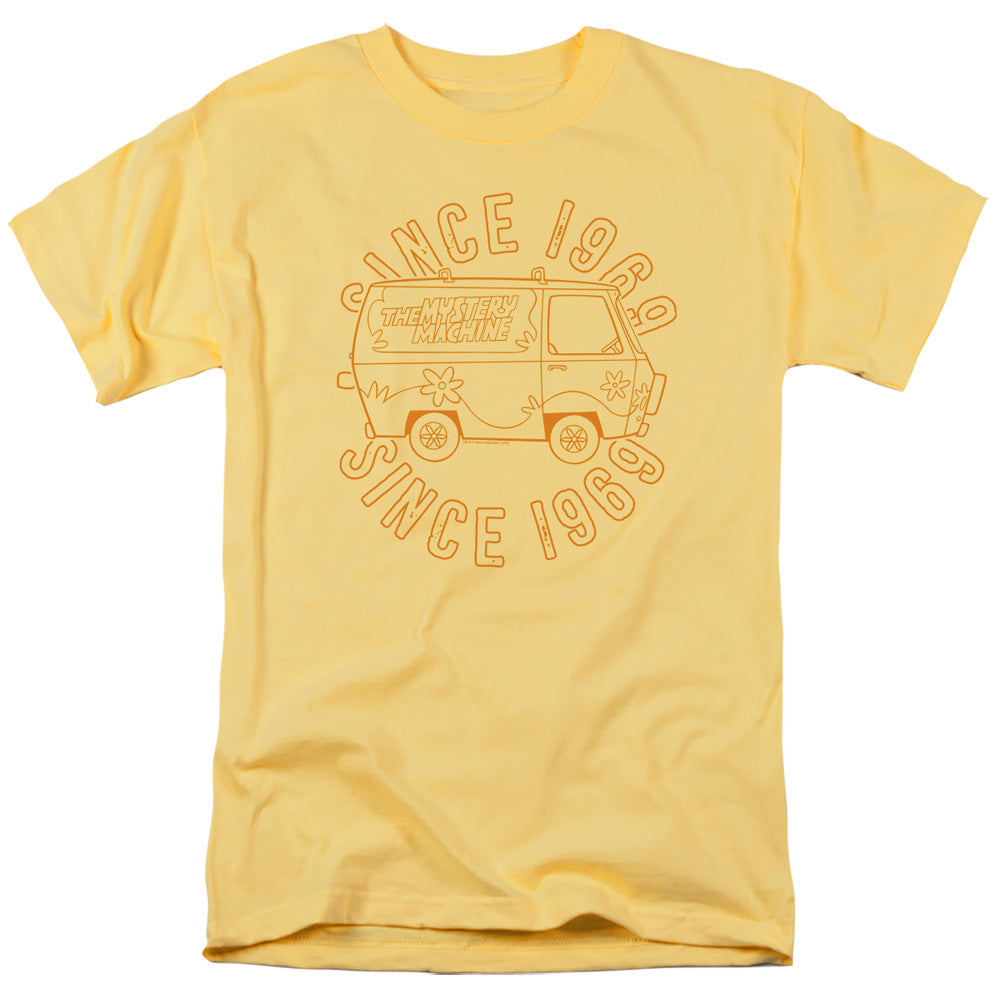 SCOOBY DOO/MYSTERY MACHINE - S/S ADULT 18/1 - BANANA
