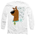 SCOOBY DOO/EVOLUTION OF SCOOBY DOO - L/S ADULT 18/1 - WHITE