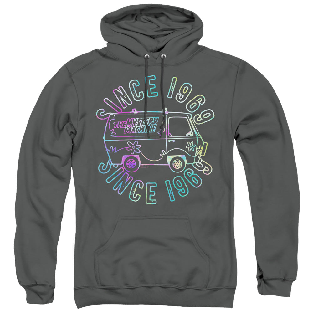 SCOOBY DOO/GROOVIN 69 - ADULT PULLOVER HOODIE - CHARCOAL