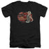 SG1/ARM WRESTLE - S/S ADULT V-NECK 30/1 - BLACK