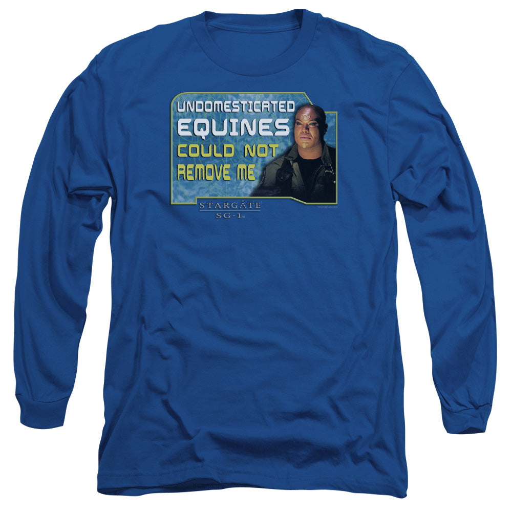 SG1/DEDICATED - L/S ADULT 18/1 - ROYAL BLUE