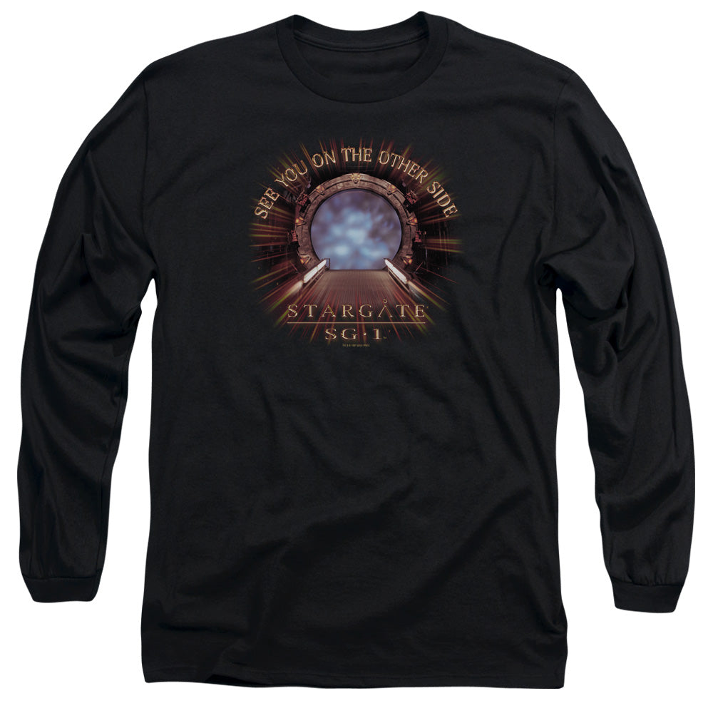 SG1/OTHER SIDE - L/S ADULT 18/1 - BLACK