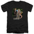 SG1/SAMANTHA CARTER - S/S ADULT V-NECK 30/1 - BLACK