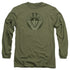 STARGATE/SG1 DISTRESSED -  L/S ADULT 18/1  - MILITARY GREEN