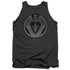 SG1/TEAM BADGE - ADULT TANK - CHARCOAL