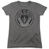 SG1/TEAM BADGE - S/S WOMENS TEE - CHARCOAL