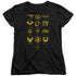 SG1/GOAULD CHARACTERS - S/S WOMENS TEE - BLACK