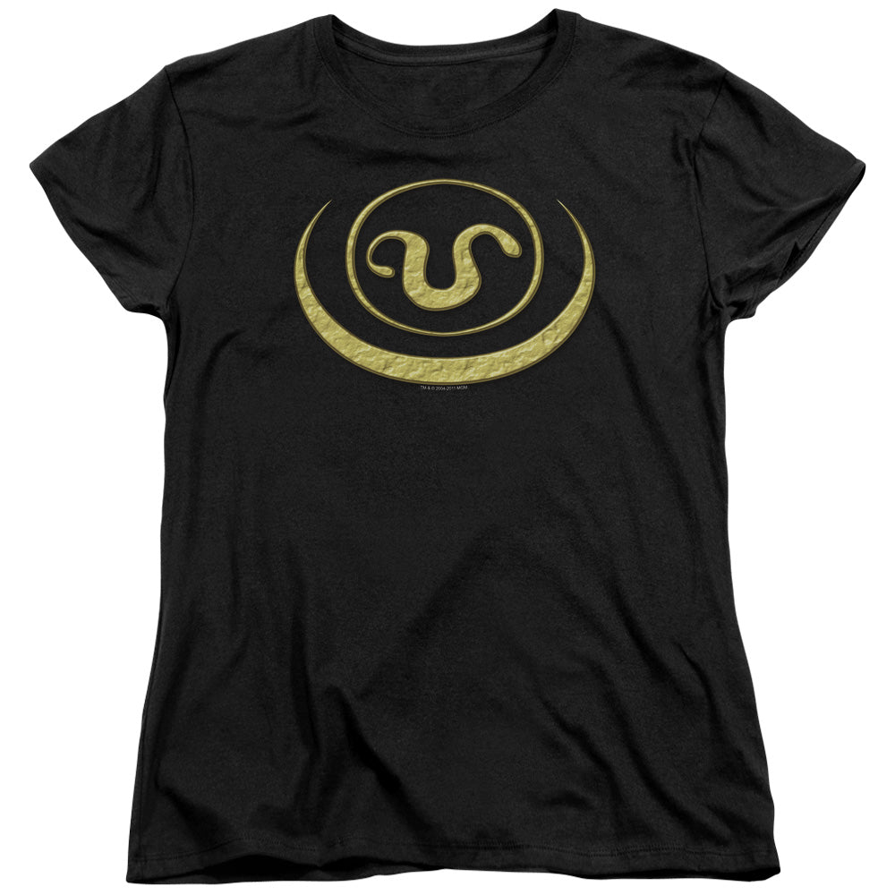 SG1/GOAULD APOTHIS SYMBOL - S/S WOMENS TEE - BLACK