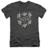 SG1/REPLICATE THIS - S/S ADULT V-NECK 30/1 - CHARCOAL