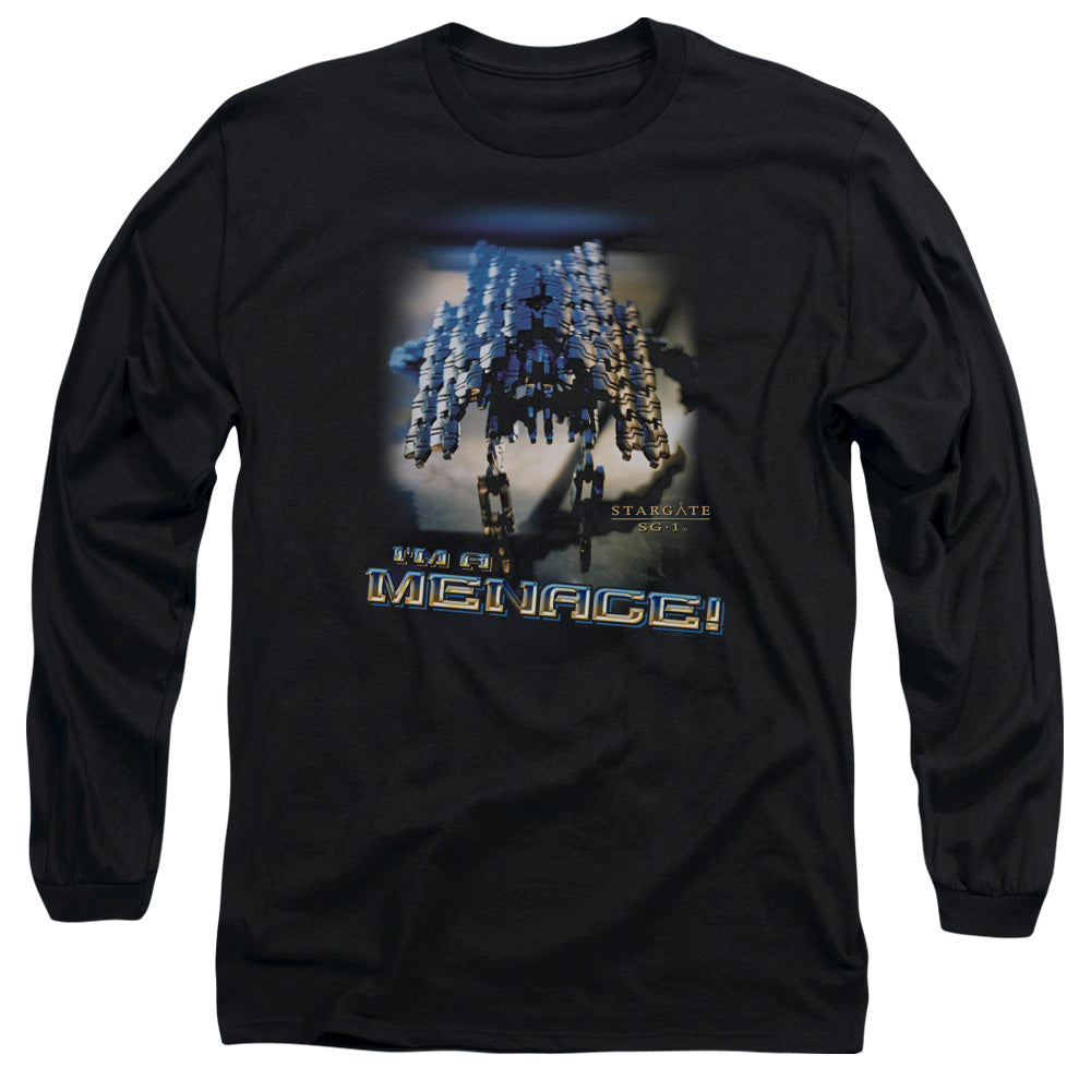SG1/MENACE - L/S ADULT 18/1 - BLACK