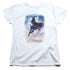 SUPERGIRL/ENDLESS SKY - S/S WOMENS TEE - WHITE