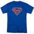 SUPERGIRL/LOGO - S/S ADULT 18/1 - ROYAL BLUE