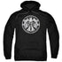 SUPERGIRL/DEO - ADULT PULLOVER HOODIE - BLACK