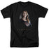 SUPERGIRL/STAND TALL - S/S ADULT 18/1 - BLACK