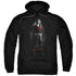 SUPERGIRL/SUPERGIRL NOIR - ADULT PULLOVER HOODIE - BLACK