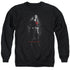 SUPERGIRL/SUPERGIRL NOIR - ADULT CREWNECK SWEATSHIRT - BLACK