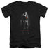 SUPERGIRL/SUPERGIRL NOIR - S/S ADULT V-NECK 30/1 - BLACK
