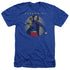 SUPERGIRL/CLASSIC HERO - ADULT HEATHER - ROYAL BLUE