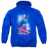 SUPERGIRL/KARA ZOR EL - ADULT PULLOVER HOODIE - ROYAL BLUE