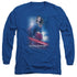 SUPERGIRL/KARA ZOR EL - L/S ADULT 18/1 - ROYAL BLUE