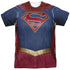 SUPERGIRL/SUPERGIRL UNIFORM (FRONT/BACK PRINT) - S/S ADULT POLY CREW - MULTI