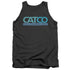 SUPERGIRL/CATCO LOGO - ADULT TANK - CHARCOAL