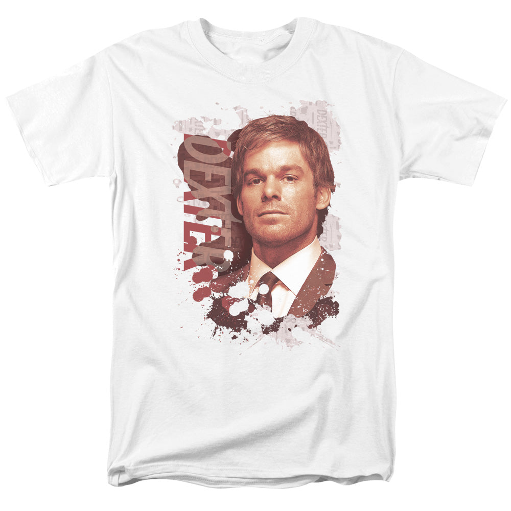 DEXTER/SPLATTER - S/S ADULT 18/1 - WHITE
