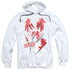 DEXTER/TOOLS OF THE TRADE - ADULT PULLOVER HOODIE - WHITE