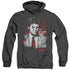 DEXTER/BOY NEXT DOOR - ADULT HEATHER HOODIE - BLACK