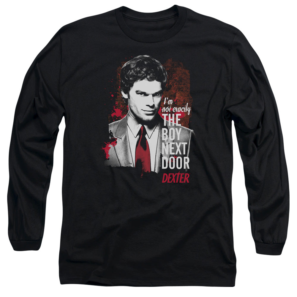 DEXTER/BOY NEXT DOOR - L/S ADULT 18/1 - BLACK