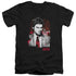 DEXTER/BOY NEXT DOOR - S/S ADULT V-NECK 30/1 - BLACK