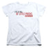 NURSE JACKIE/LIFE IS FULL - S/S WOMENS TEE - WHITE