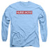 NURSE JACKIE/LOGO - L/S ADULT 18/1 - CAROLINA BLUE