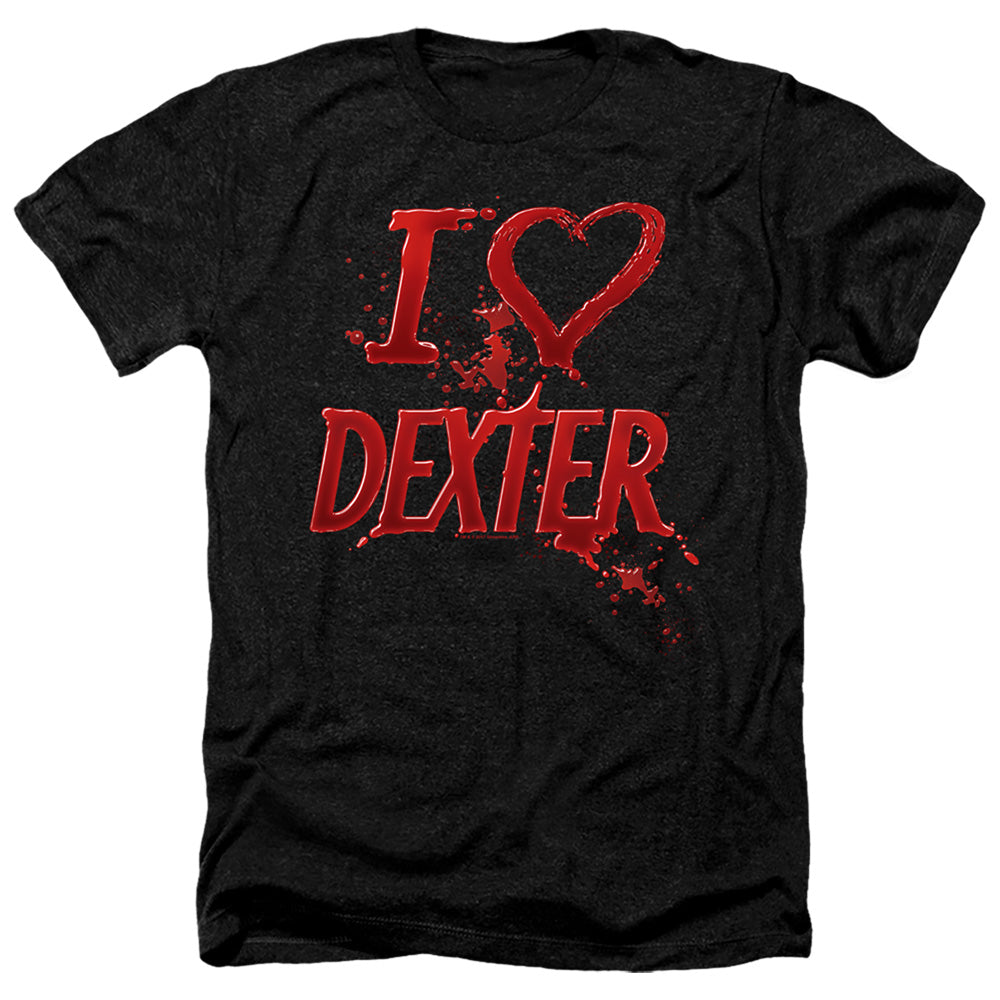 DEXTER/I HEART DEXTER - ADULT HEATHER - BLACK